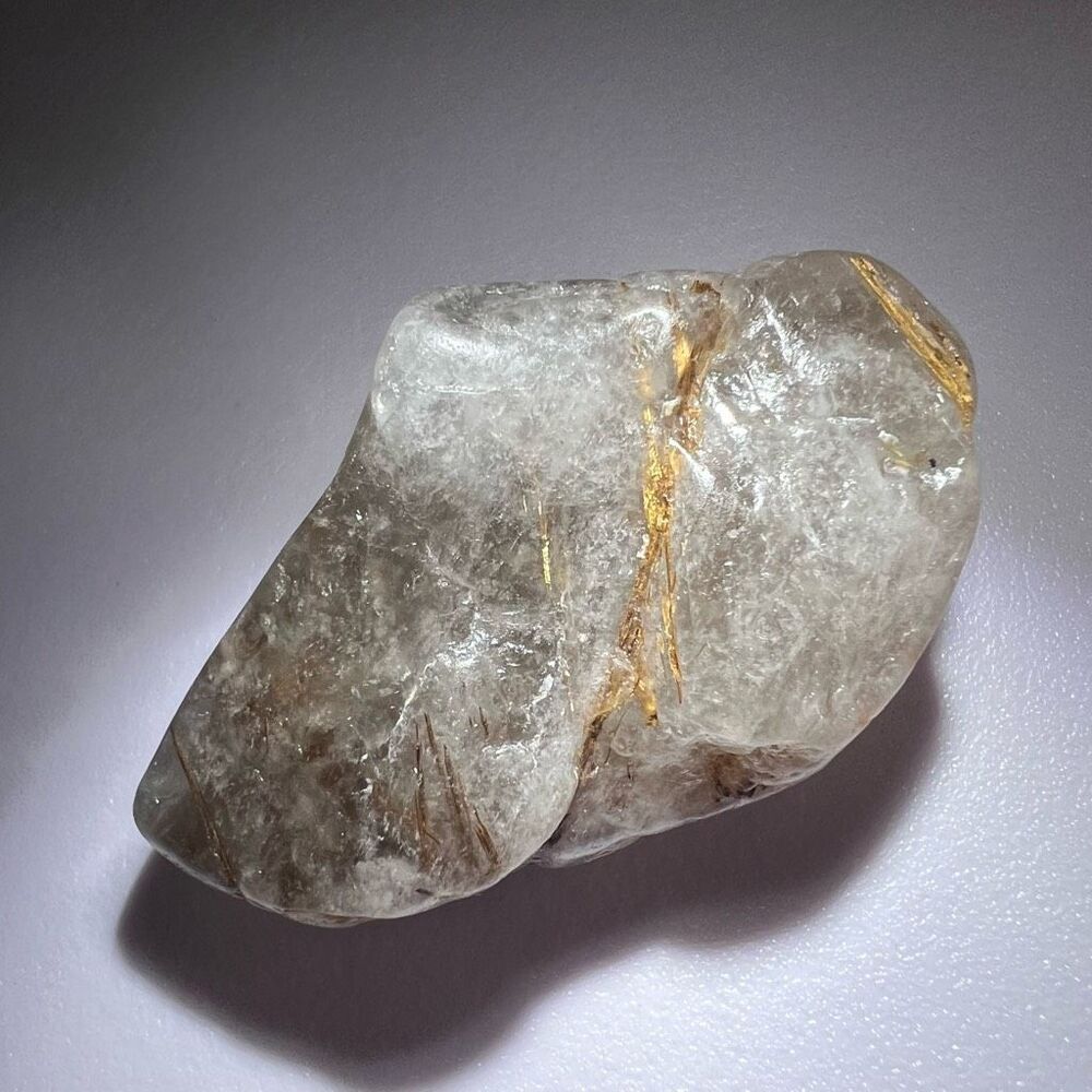 Golden Rutilated Quartz‎ Crystal Freeform - Picture 4 of 11